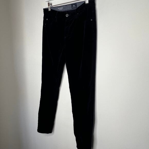 AG Adriano Goldschmied The Stevie Slim Straight Ankle Navy Corduroy 28 - Picture 5 of 7